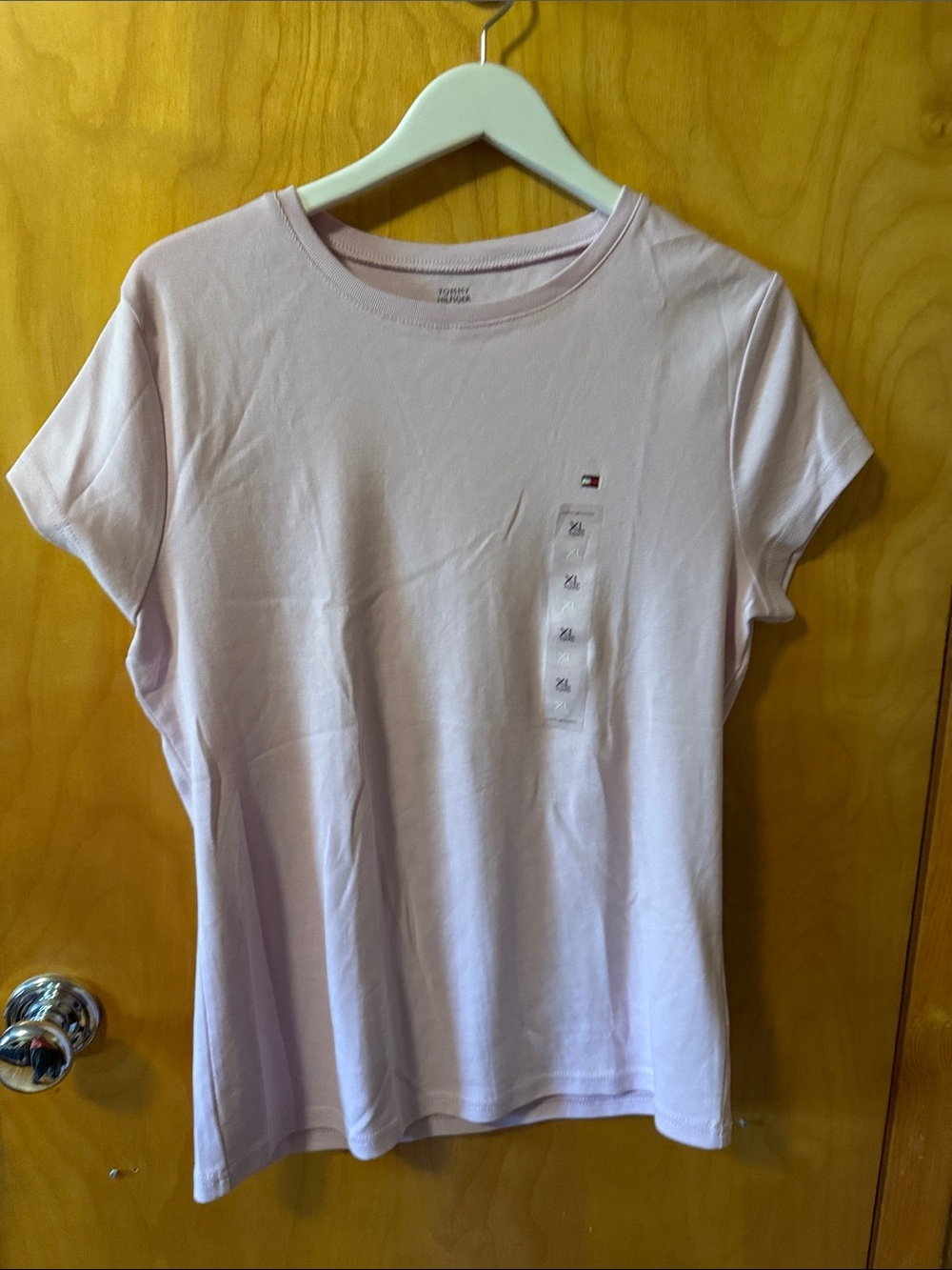 Tommy Hilfiger Pale Purple Crew Neck Tee